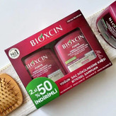 پک دوتایی شامپو ضد ریزش و تقویت کننده مو بیوکسین فورت BIOXCIN FORTE قرمز 300 میل اورجینال فرمول آلمان تولید ترکیه