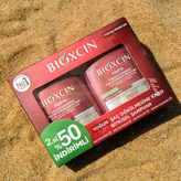 پک دوتایی شامپو ضد ریزش و تقویت کننده مو بیوکسین فورت BIOXCIN FORTE قرمز 300 میل اورجینال فرمول آلمان تولید ترکیه