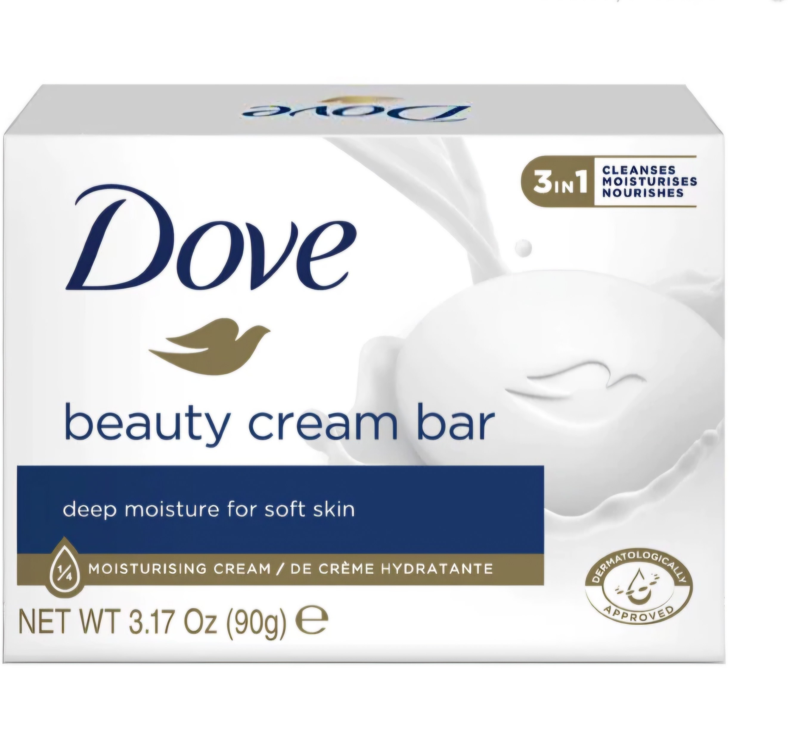 صابون شیری کرمی داو DOVE BEAUTY CREAM BAR 90 gr