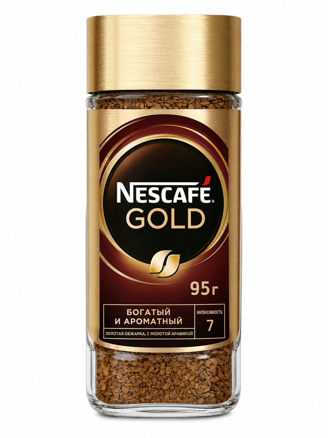 قهوه فوری نسکافه گلد NESCAFÉ GOLD وزن ۹۵ گرم